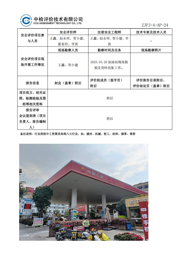 9中国石油天然气股份有限公司云南大理销售分公司登龙加油站安全现状评价报告安全评价过程控制记录表_02.jpg